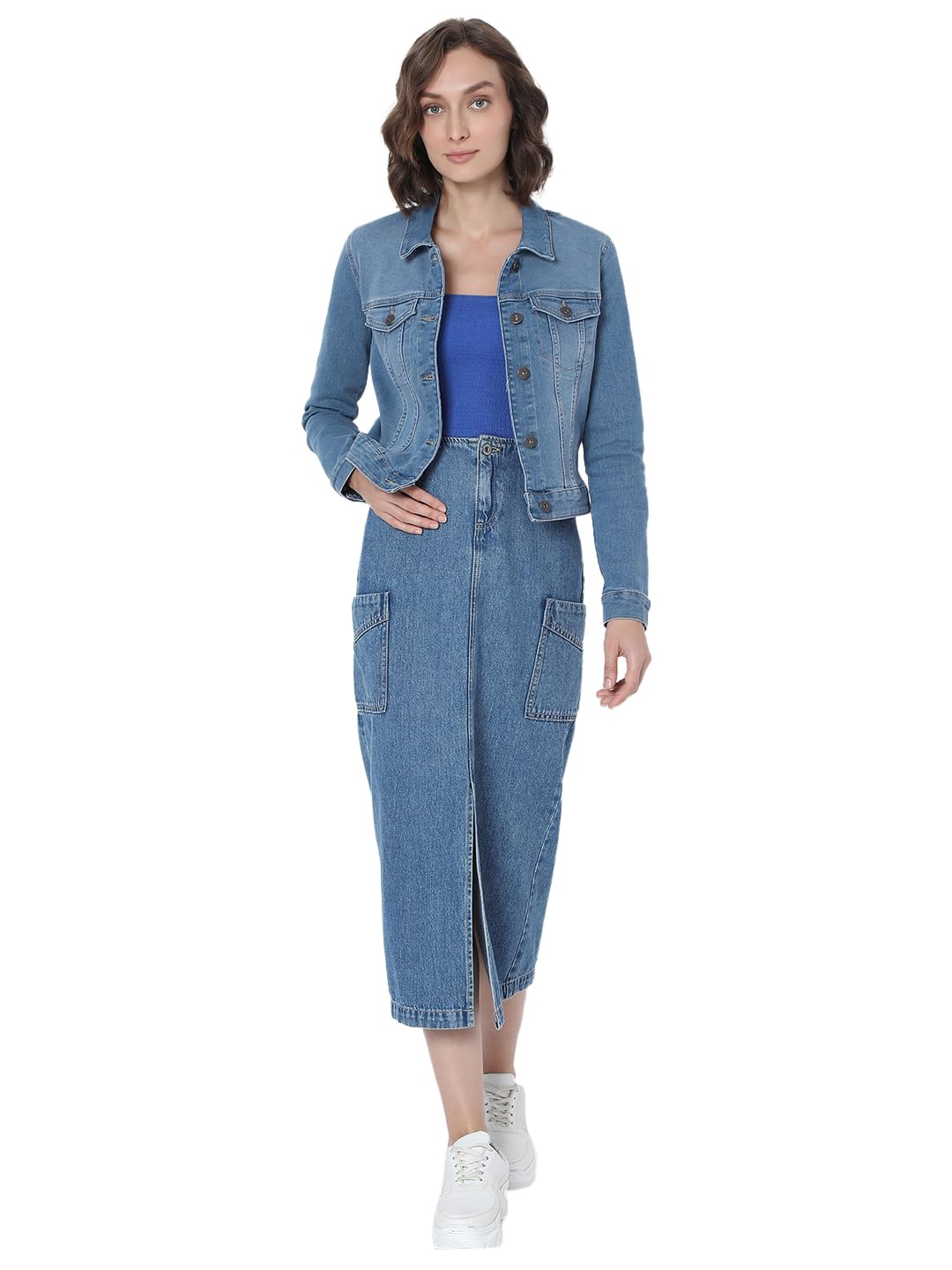 Women's Polycotton Standard A-Line Coat - Image 5