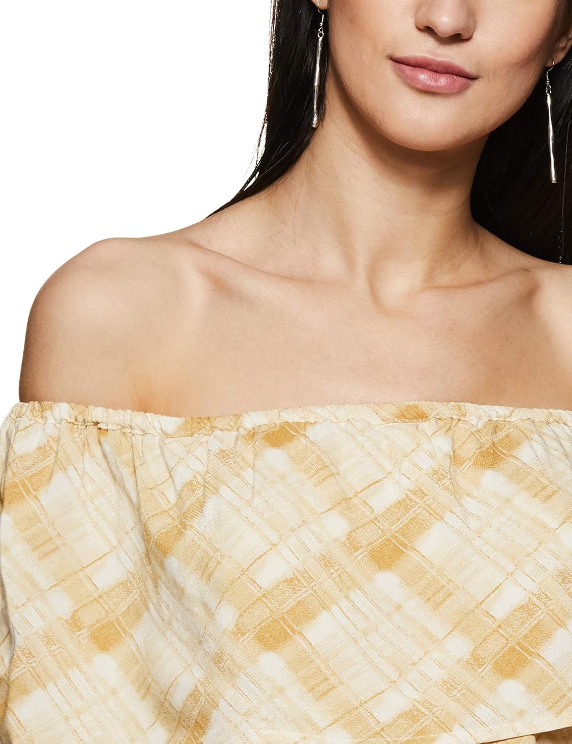 Women's Strapless Knee-Long Dress - Image 4