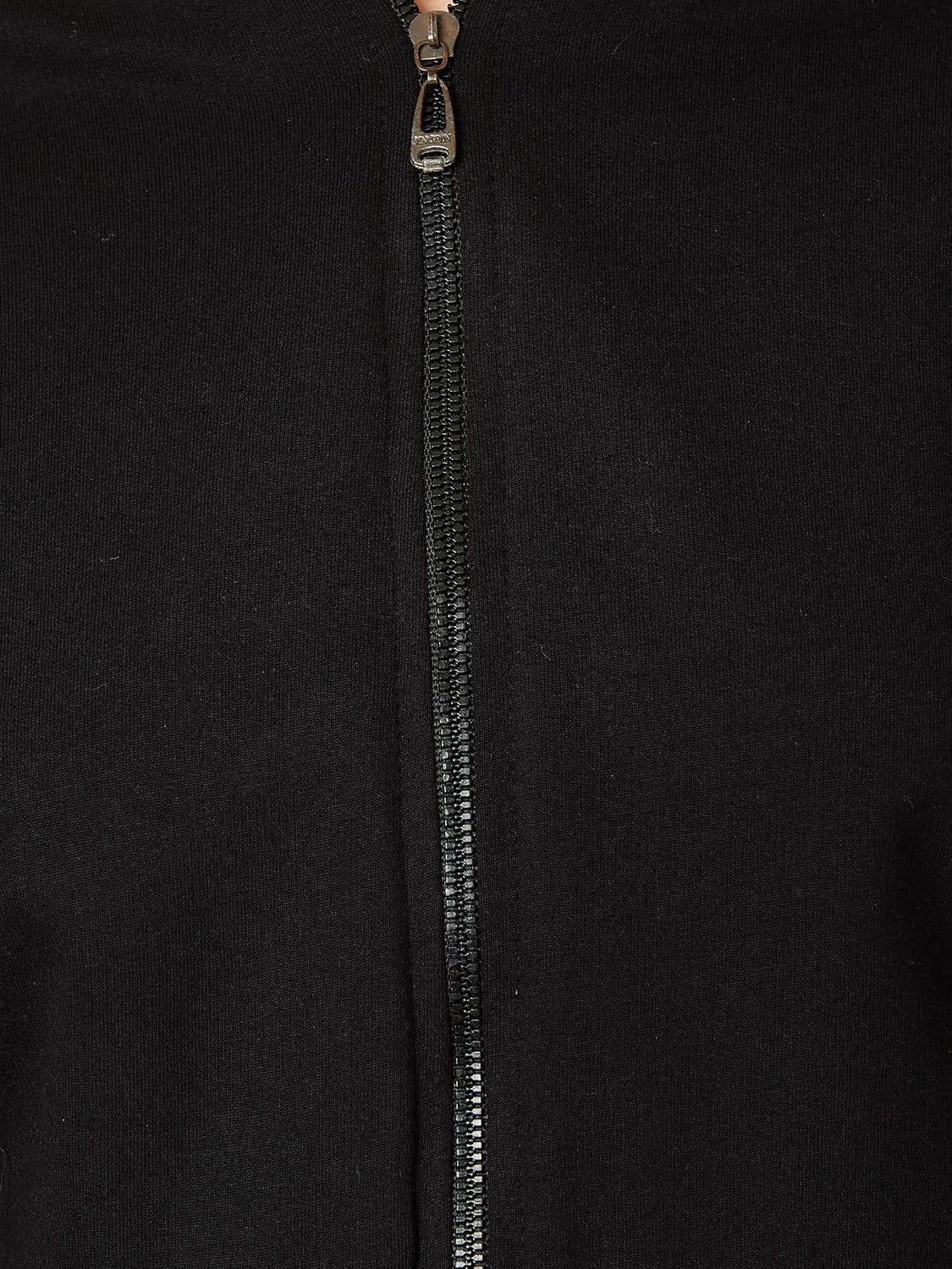 Women's Off White V-Neck Full Sleeves Bomber Cropped Jacket - Image 5